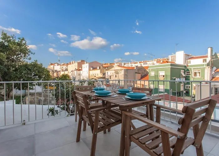 דירה Flh Sun Terrace Graca Iv