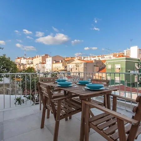شقة Flh Sun Terrace Graca Iv